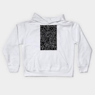 Black ink Kids Hoodie